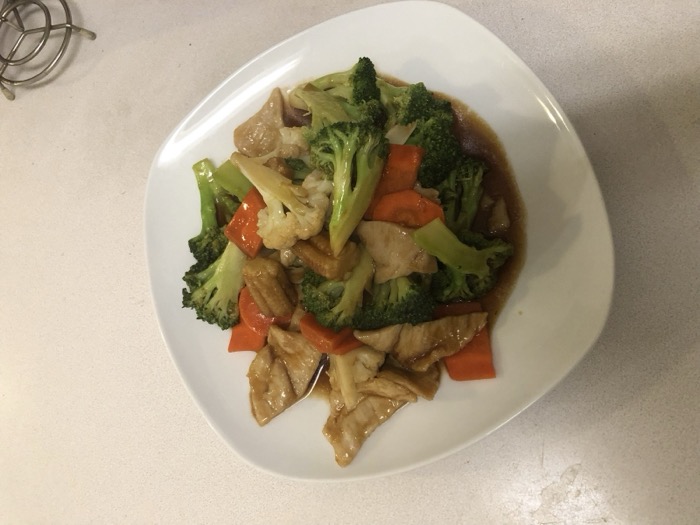Chicken with Mixed Vegetables